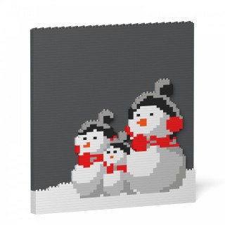 Xmas Brick Painting 01S (30x30cm)
