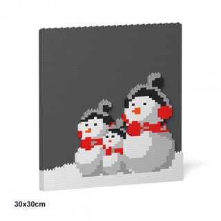 Xmas Brick Painting 01S (30x30cm)
